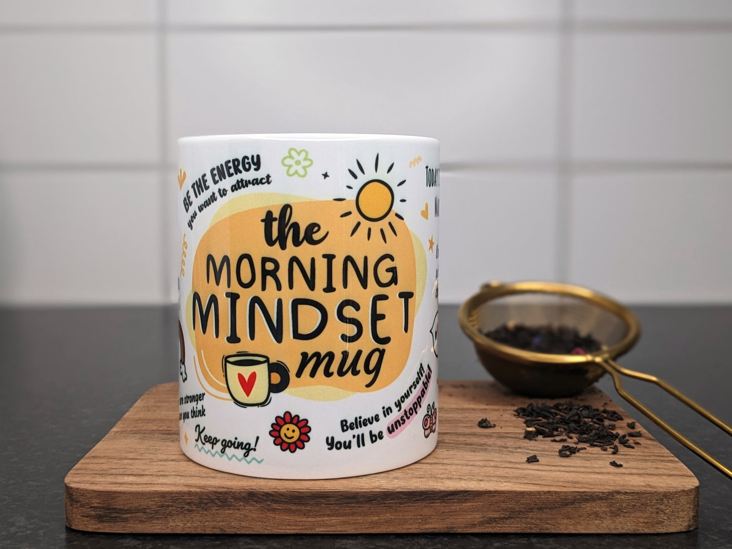 'Mugg/cup "Morning mindset"