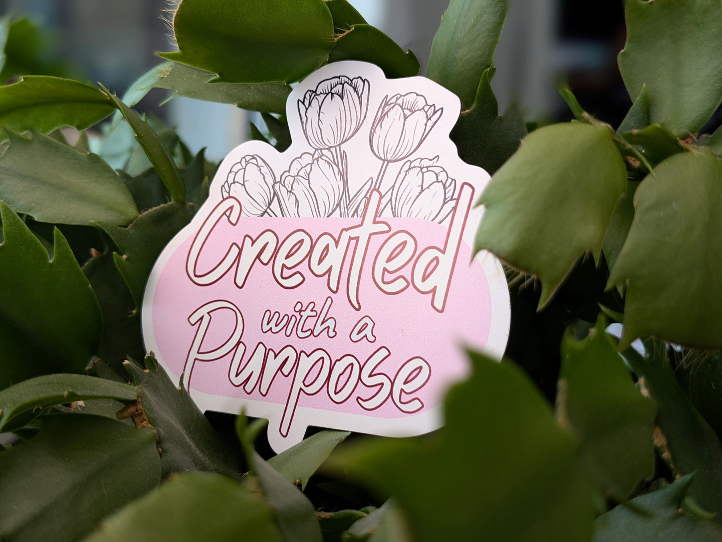 Magnet "Created with a Purpose"
