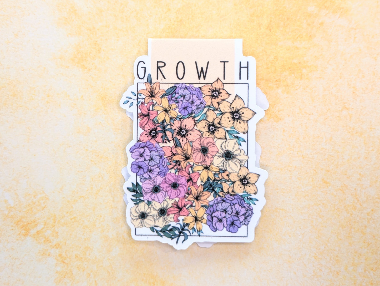 Magnetiskt bokmärke/bookmark "Growth"