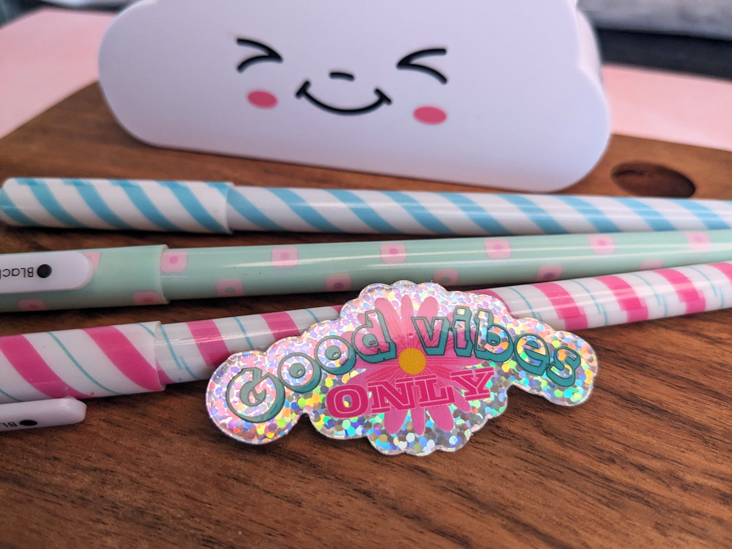 Sticker - "Good vibes only"