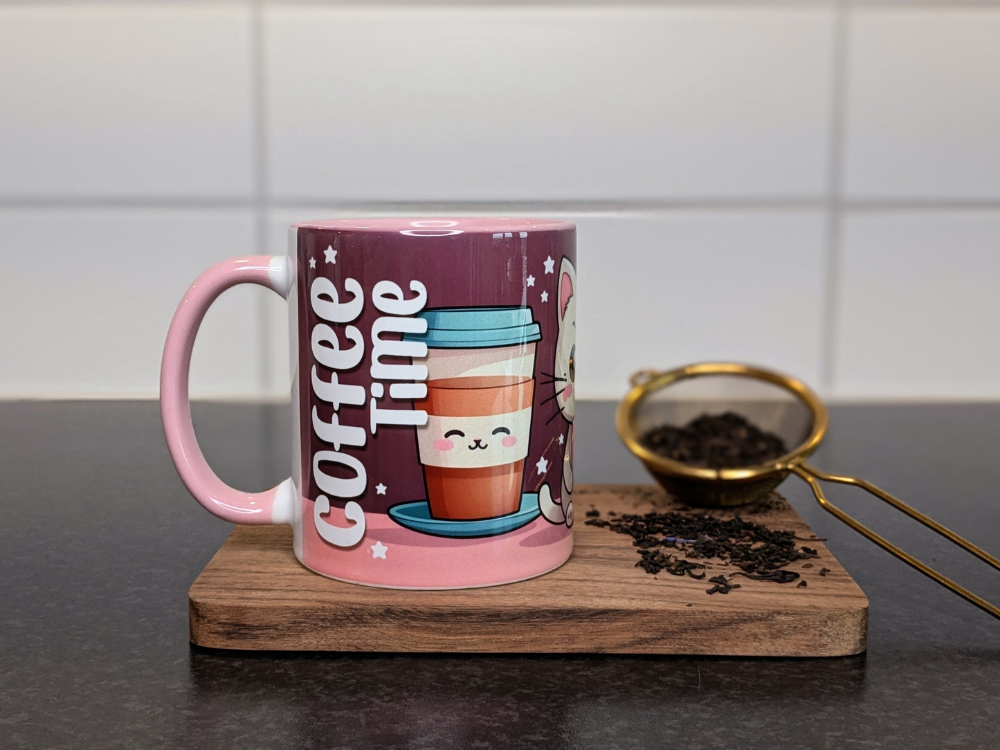 'Mugg/cup “Coffee Time” (and Cats)