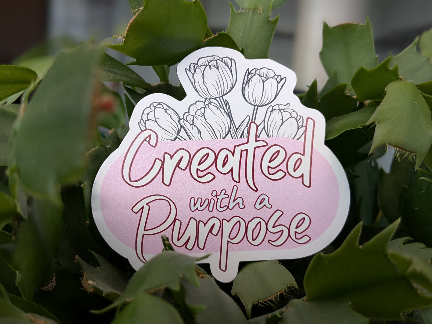 Magnet "Created with a Purpose"