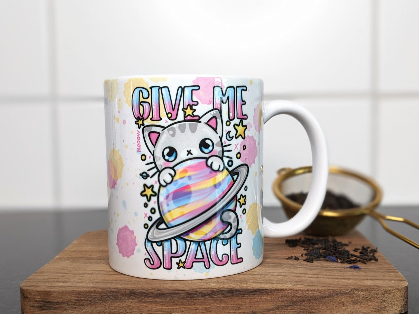 'Mugg/cup "Give me space"