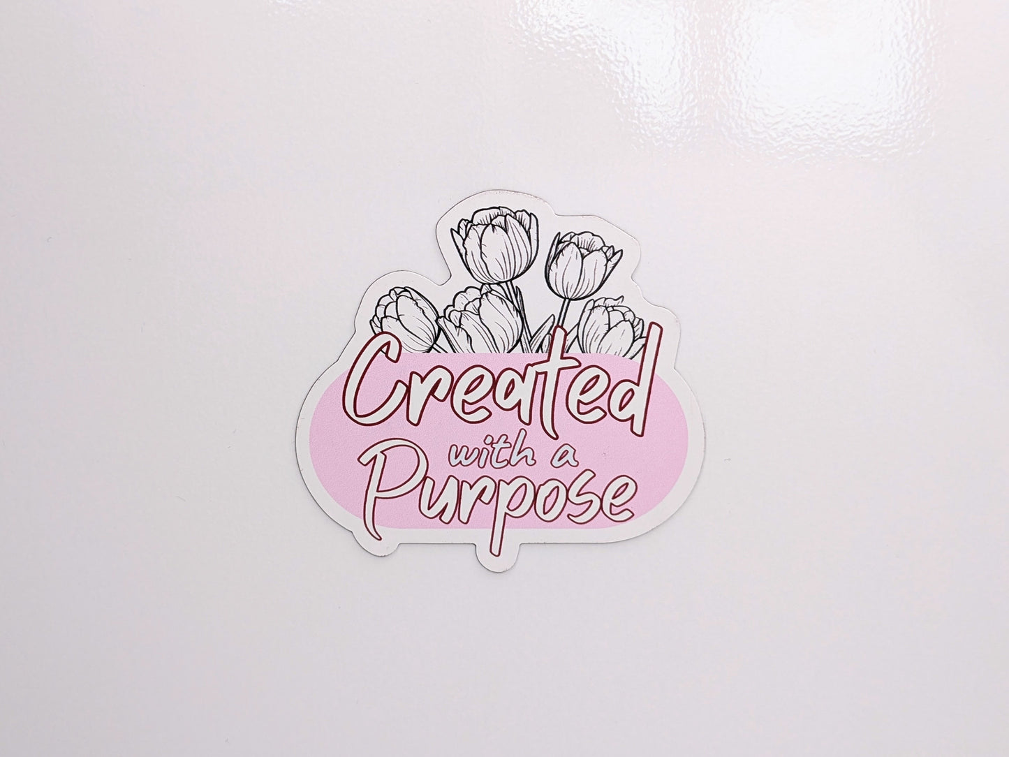 Magnet "Created with a Purpose"