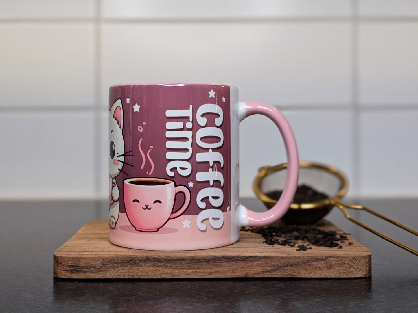 'Mugg/cup “Coffee Time” (and Cats)