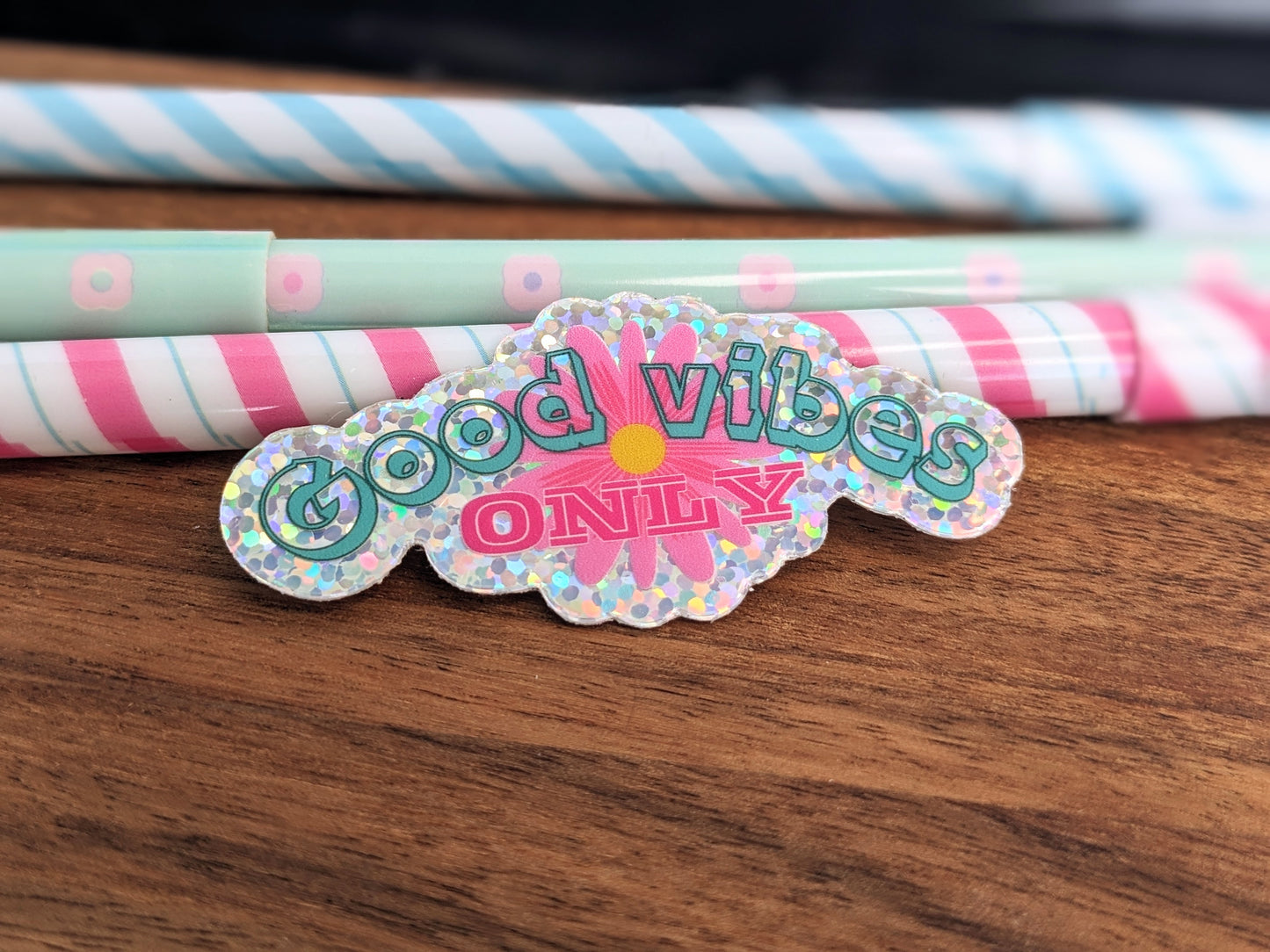Sticker - "Good vibes only"