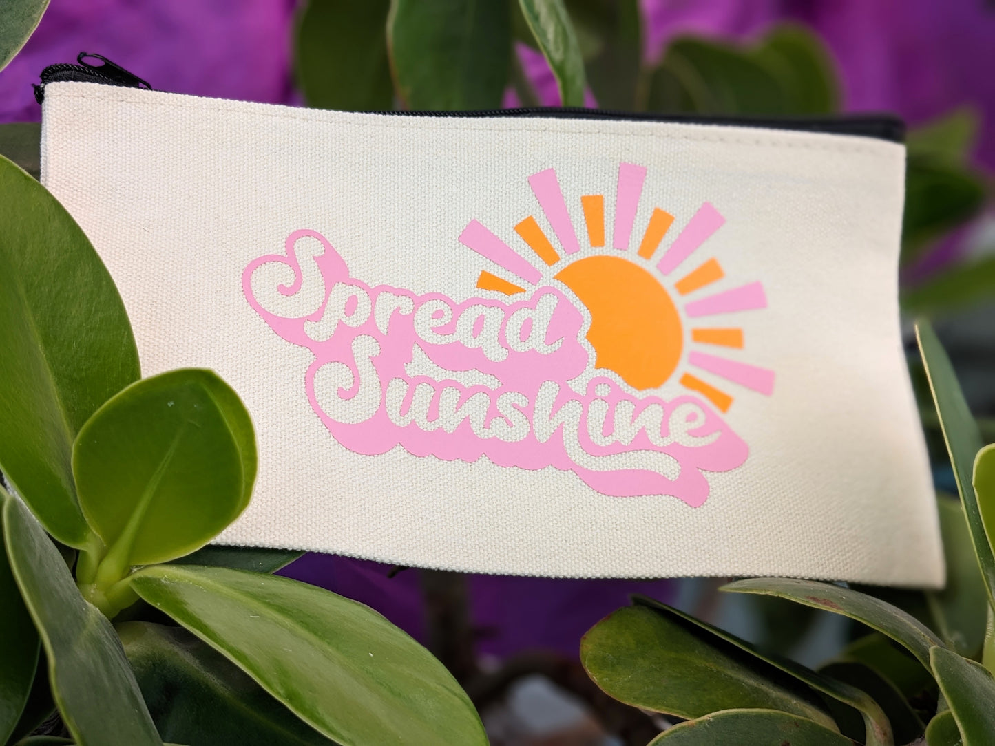 Necessär/Zipper bag - "Spread Sunshine"