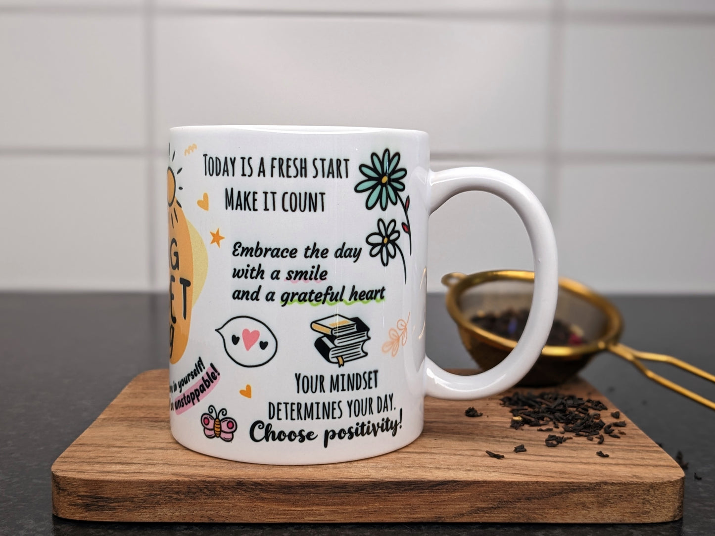 'Mugg/cup "Morning mindset"