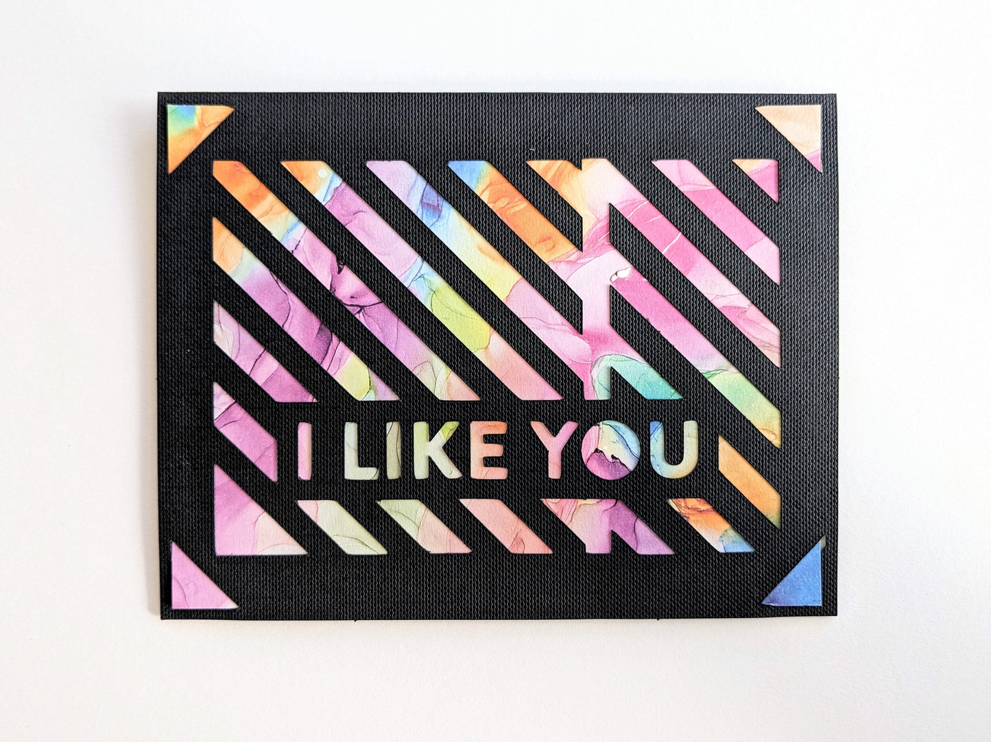 Kort/card - I Like You