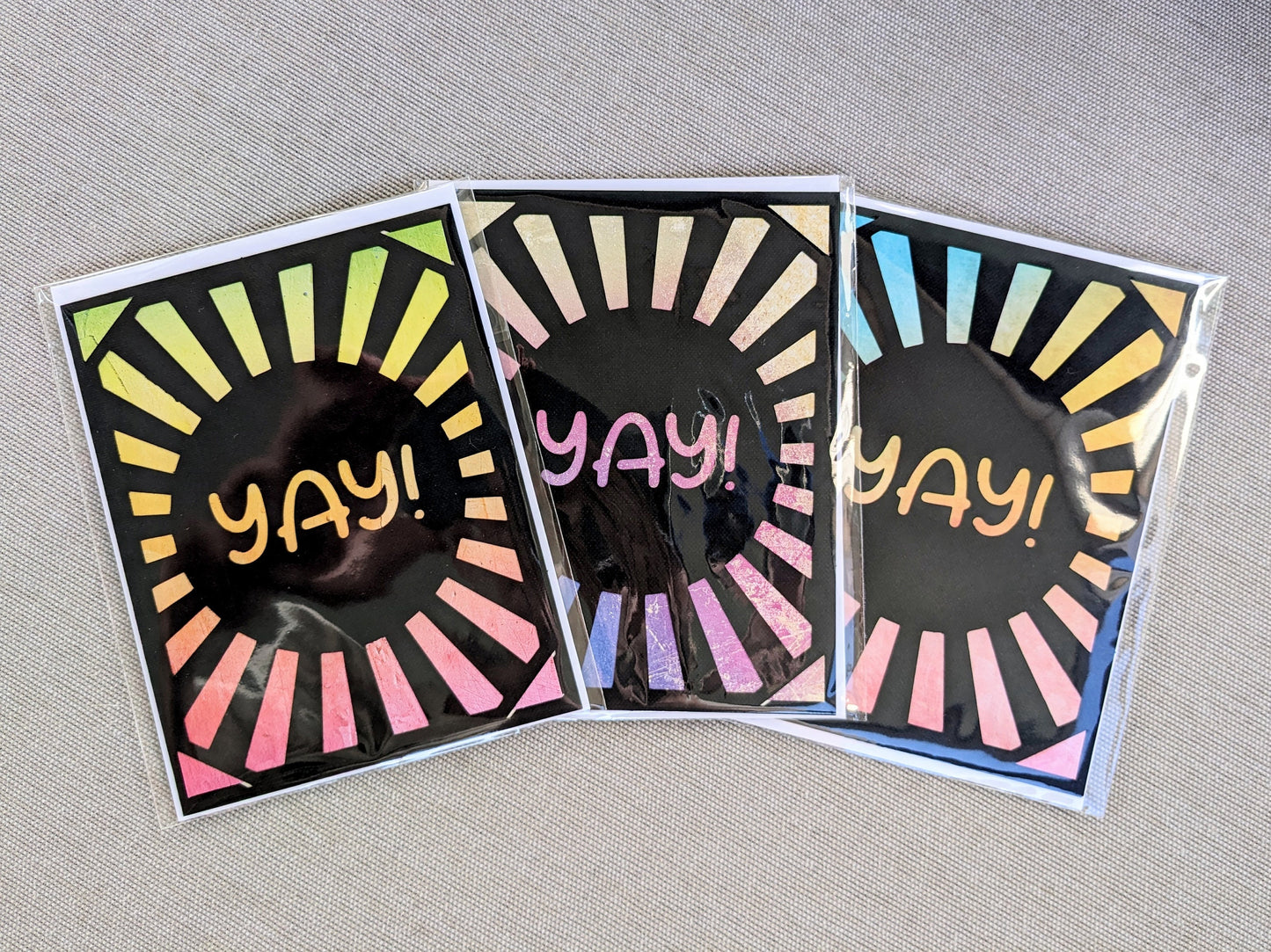 Kort/card "YAY"