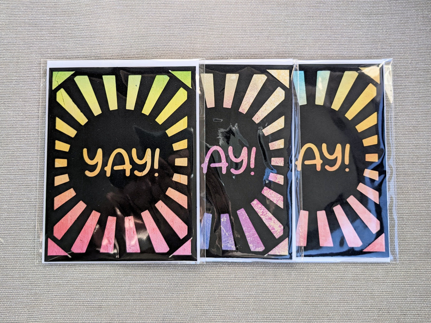 Kort/card "YAY"
