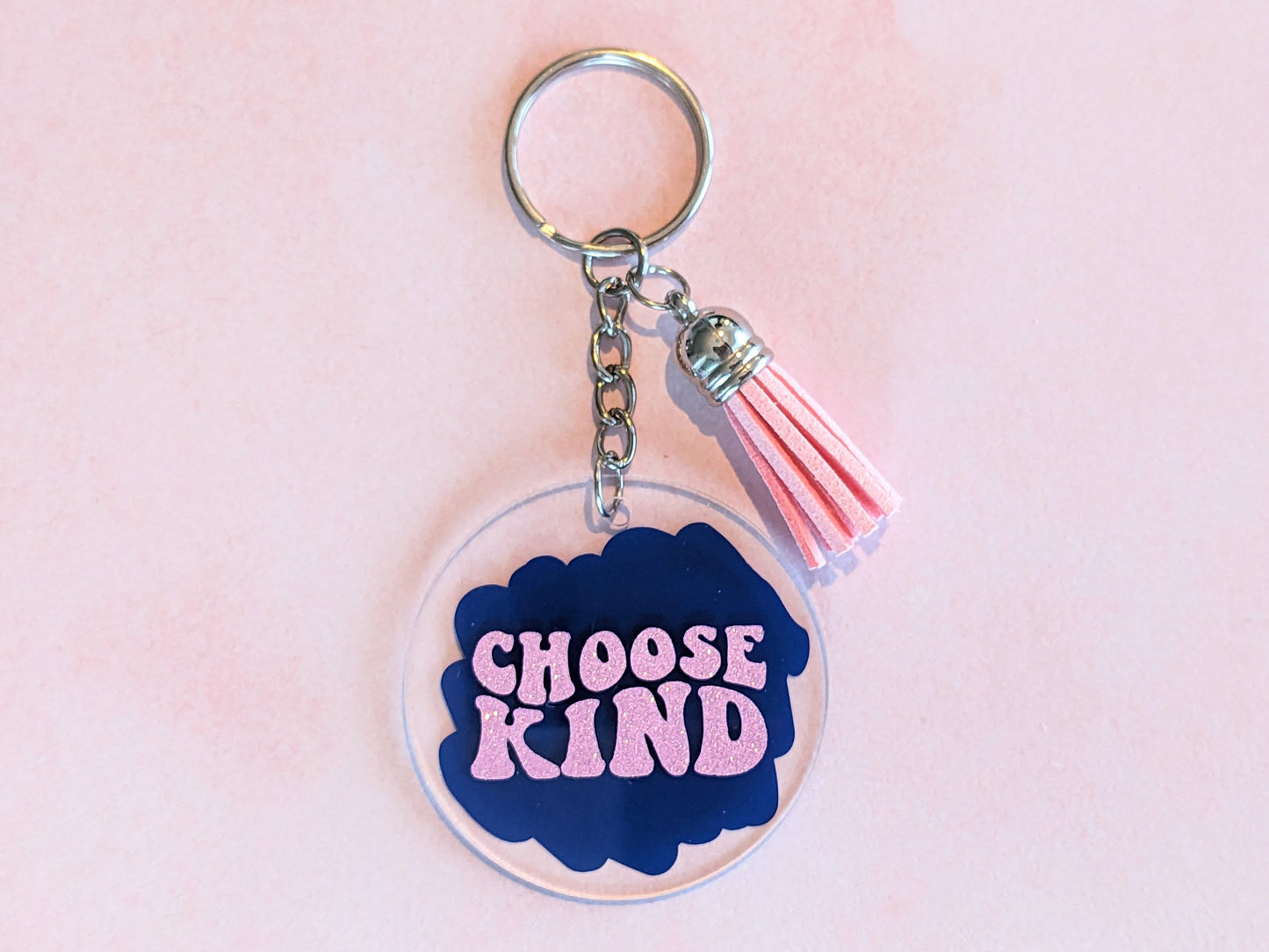 Nyckelring/keychain - "CHOOSE KIND"