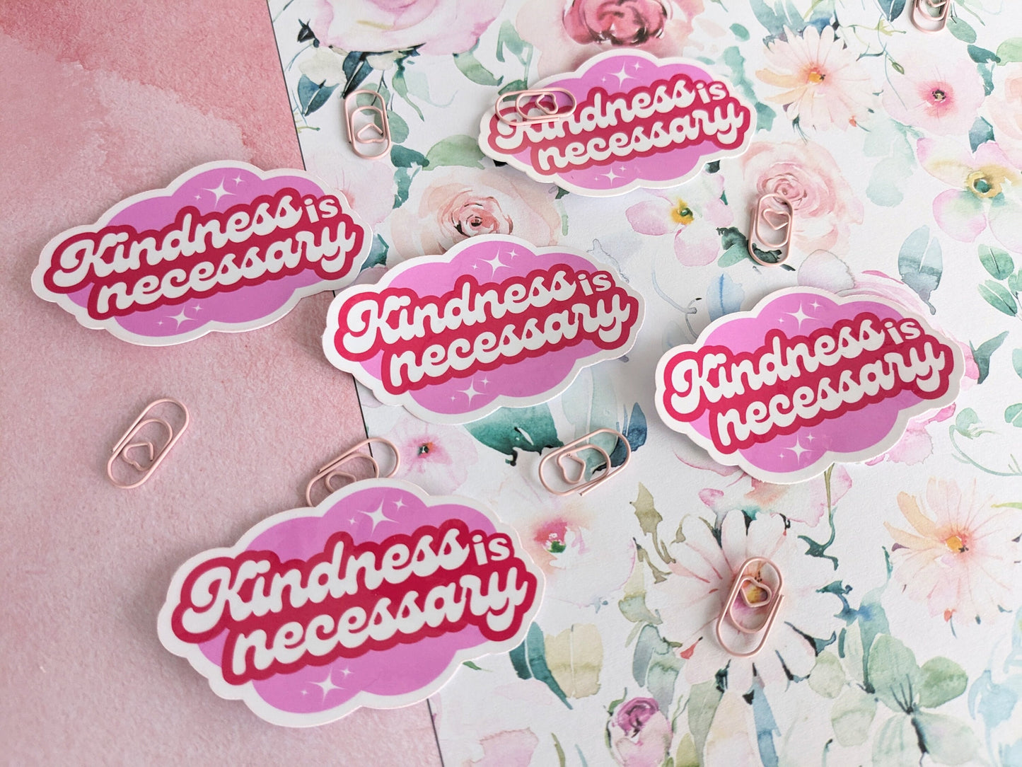 Sticker "Kindness is Necessary"