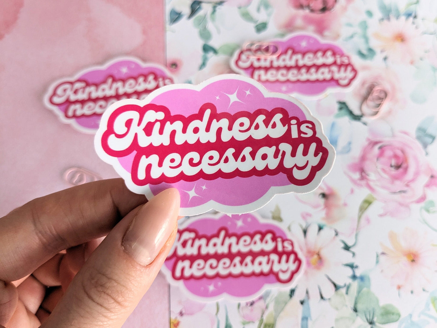 Sticker "Kindness is Necessary"