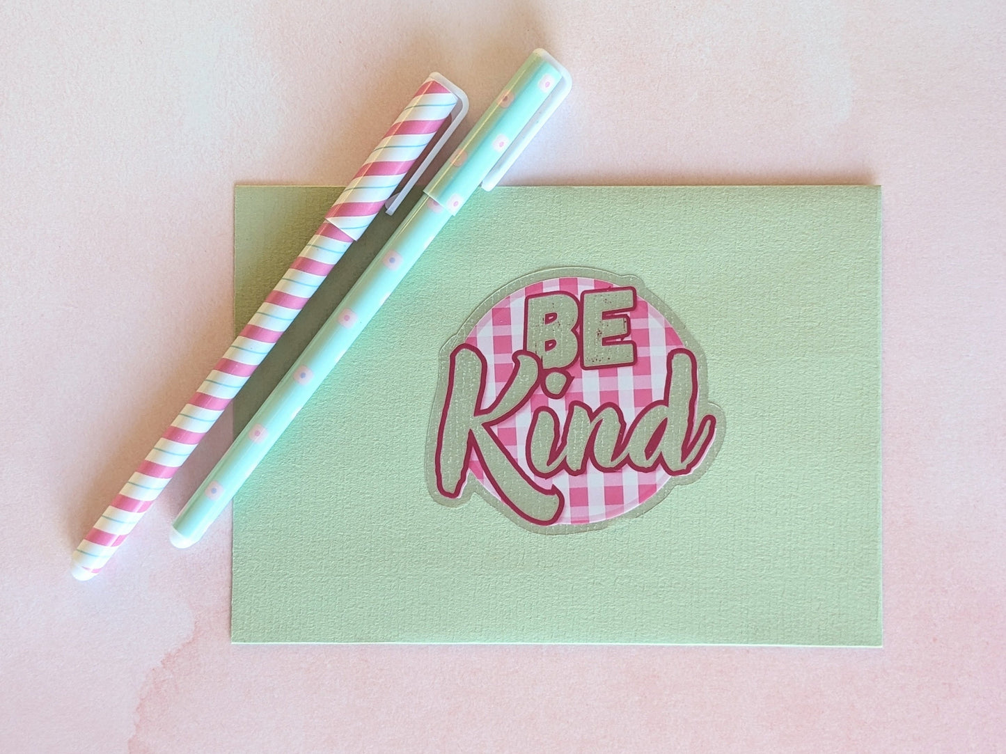 Sticker(clear) - "Be Kind"