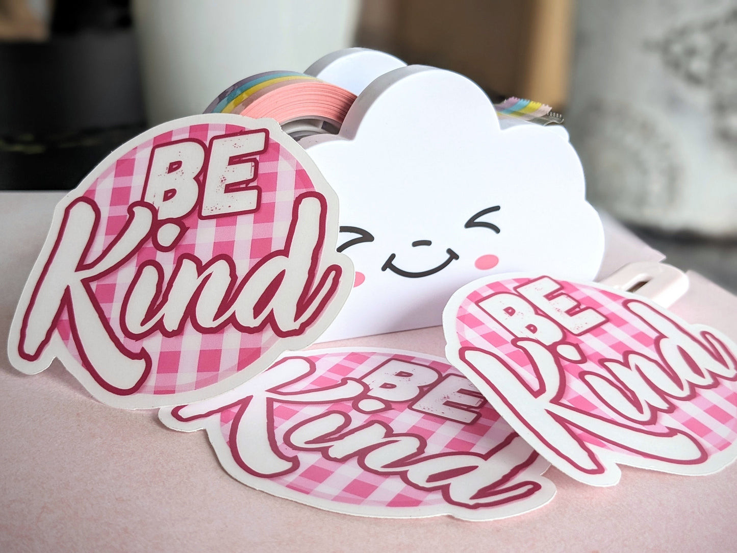 Sticker(clear) - "Be Kind"