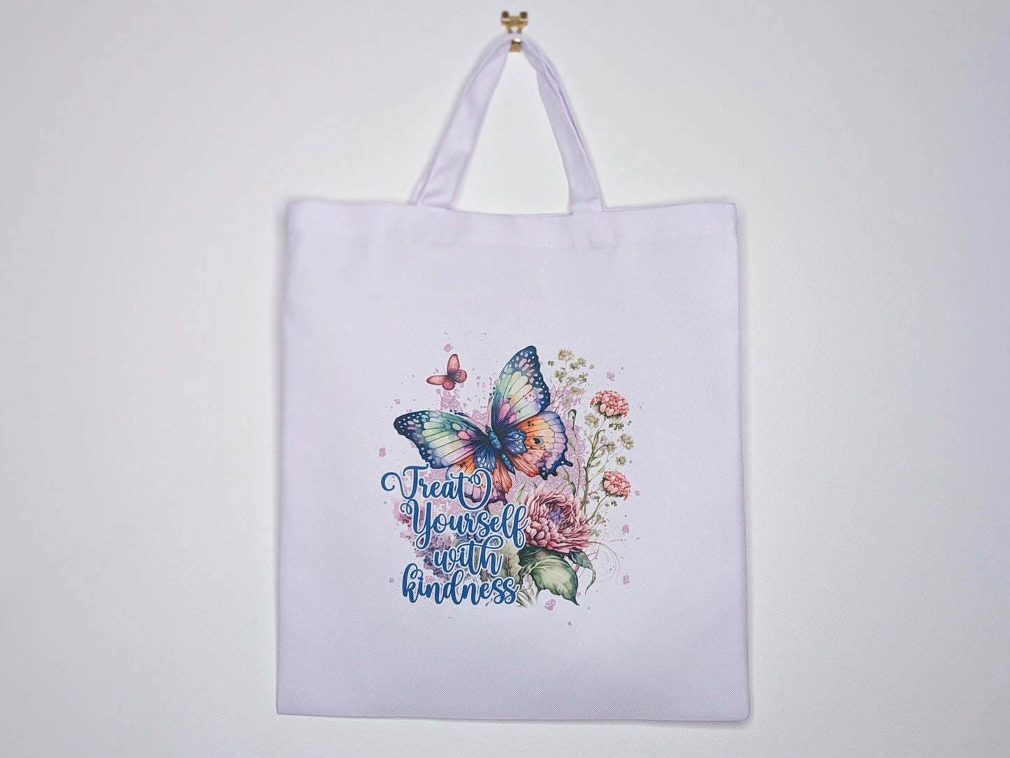 Tygpåse/Totebag "Treat Yourself with Kindness"
