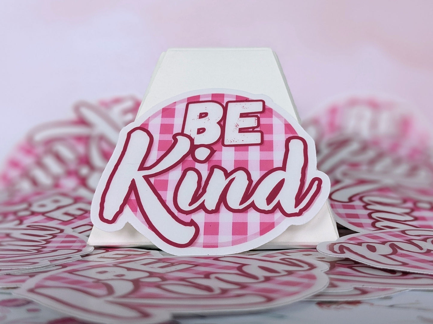 Sticker(clear) - "Be Kind"