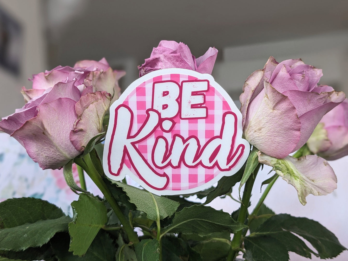 Sticker(clear) - "Be Kind"
