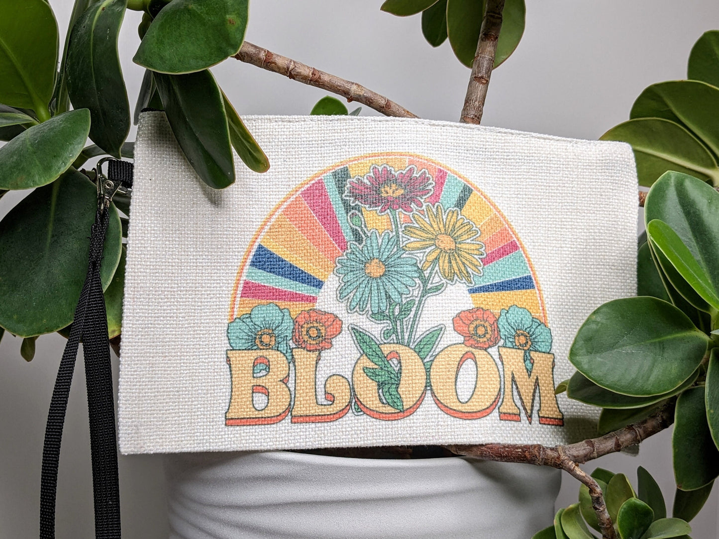 Necessär/Zipper bag "Bloom"